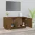 Produktbild 3 för Tv-bänk honungsbrun 80x35x40,5 cm massiv furu