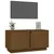 Produktbild 4 för Tv-bänk honungsbrun 80x35x40,5 cm massiv furu