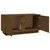 Produktbild 7 för Tv-bänk honungsbrun 80x35x40,5 cm massiv furu