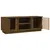 Produktbild 7 för Tv-bänk honungsbrun 110x35x40,5 cm massiv furu