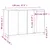 Produktbild 10 för Skänk vit 120x35x80 cm massiv furu