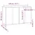 Produktbild 10 för Skänk svart 120x35x80 massiv furu