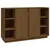 Produktbild 2 för Skänk honungsbrun 120x35x80 cm massiv furu