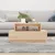 Produktbild 3 för Soffbord 80x55x40,5 cm massiv furu