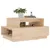 Produktbild 4 för Soffbord 80x55x40,5 cm massiv furu