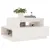Produktbild 4 för Soffbord vit 80x55x40,5 cm massiv furu