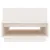 Produktbild 6 för Soffbord vit 80x55x40,5 cm massiv furu