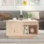 Produktbild 3 för Soffbord 60x61x32,5 cm massiv furu