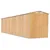 Produktbild 6 för Trädgårdsskjul ljusbrun 192x855x223 cm galvaniserat stål