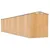 Produktbild 6 för Trädgårdsskjul ljusbrun 192x1021x223 cm galvaniserat stål