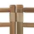 Produktbild 7 för Rumsavdelare 3 paneler hopfällbar 120 cm bambu och kanvas