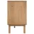 Produktbild 5 för Skänk OTTA brun&vit 114x43x73,5 cm massiv furu