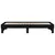 Produktbild 10 för Utdragbar dagbädd svart 2x(80x200) cm massiv furu