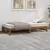 Produktbild 4 för Utdragbar dagbädd honungsbrun 2x(100x200) cm massiv furu