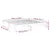 Produktbild 12 för Utdragbar dagbädd honungsbrun 2x(80x200) cm massiv furu