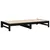 Produktbild 8 för Utdragbar dagbädd svart 2x(80x200) cm massiv furu