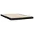 Produktbild 4 för Sängram svart 120x200 cm massiv furu