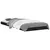 Produktbild 3 för Sängram svart 75x190 cm massiv furu