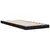Produktbild 4 för Sängram svart 75x190 cm massiv furu