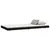 Produktbild 3 för Sängram svart 90x200 cm massiv furu
