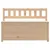 Produktbild 5 för Bänk 110x41x76,5 cm massiv furu
