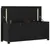 Produktbild 9 för Bänk svart 110x41x76,5 cm massiv furu