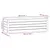 Produktbild 10 för Förvaringslåda 109x36,5x33 cm massiv furu