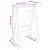 Produktbild 9 för Pallar 2 st vit 40x40x60 cm massiv furu