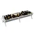 Produktbild 3 för Grillbricka silver 158x42x31 cm rostfritt stål