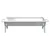 Produktbild 4 för Grillbricka silver 118x42x30,5 cm rostfritt stål