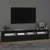 Produktbild 3 för Tv-bänk med LED-belysning svart 210x35x40 cm