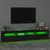 Produktbild 4 för Tv-bänk med LED-belysning svart 210x35x40 cm