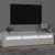 Produktbild 3 för Tv-bänk med LED-belysning vit 180x35x40 cm