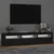 Produktbild 3 för TV-bänk med LED-belysning svart 180x35x40 cm