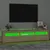 Produktbild 4 för Tv-bänk med LED-belysning sonoma ek 180x35x40 cm