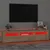 Produktbild 5 för Tv-bänk med LED-belysning sonoma ek 180x35x40 cm