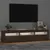 Produktbild 3 för Tv-bänk med LED-belysning brun ek 180x35x40 cm