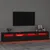 Produktbild 5 för Tv-bänk med LED-belysning Svart 240x35x40 cm