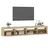 Produktbild 6 för Tv-bänk med LED-belysning sonoma ek 240x35x40 cm