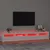 Produktbild 5 för Tv-bänk med LED-belysning vit högglans 240x35x40 cm