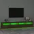 Produktbild 4 för Tv-bänk med LED-belysning brun ek 240x35x40 cm