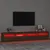 Produktbild 5 för Tv-bänk med LED-belysning brun ek 240x35x40 cm