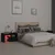 Produktbild 6 för Sängbord med LED 2 st svart 70x36,5x40 cm