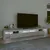 Produktbild 3 för Tv-bänk med LED-belysning betonggrå 260x36,5x40 cm