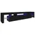 Produktbild 2 för Tv-bänk med LED-belysning Svart 215x36,5x40 cm