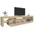 Produktbild 6 för Tv-bänk med LED-belysning sonoma ek 215x36,5x40 cm