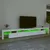 Produktbild 4 för Tv-bänk med LED-belysning vit 290x36,5x40 cm