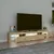 Produktbild 3 för Tv-bänk med LED-belysning sonoma ek 200x36,5x40 cm