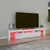 Produktbild 5 för Tv-bänk med LED-belysning Vit högglans 200x36,5x40 cm