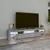 Produktbild 3 för TV-bänk med LED-belysning grå sonoma 200x36,5x40 cm